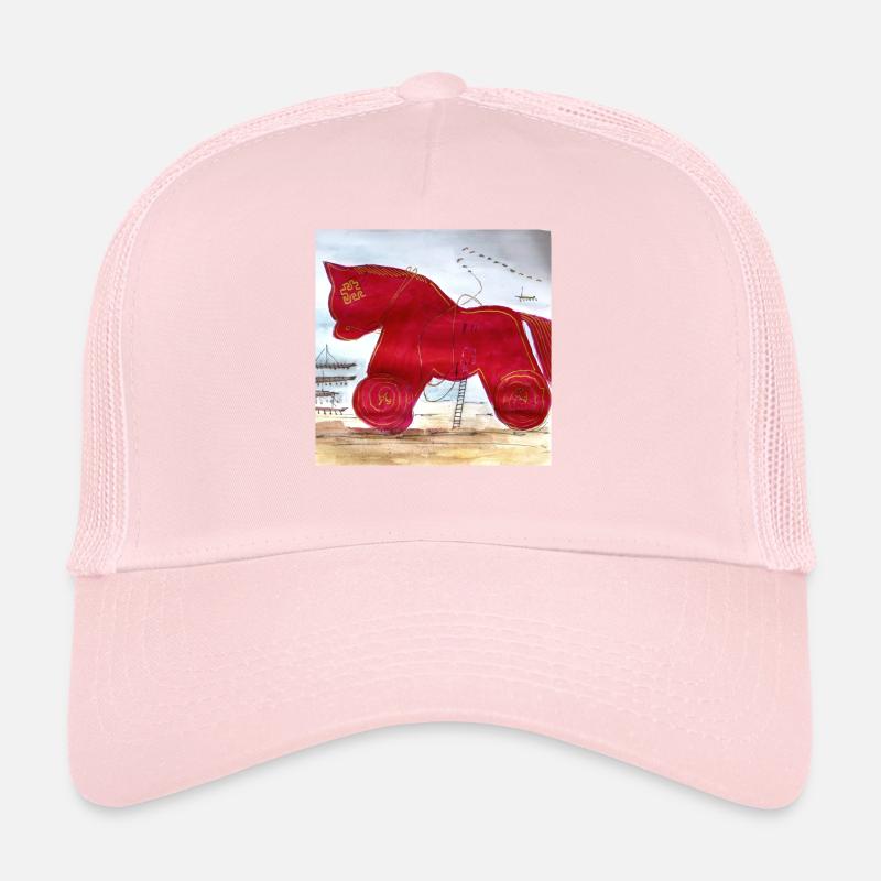 Trojanisches Pferd Trucker Cap