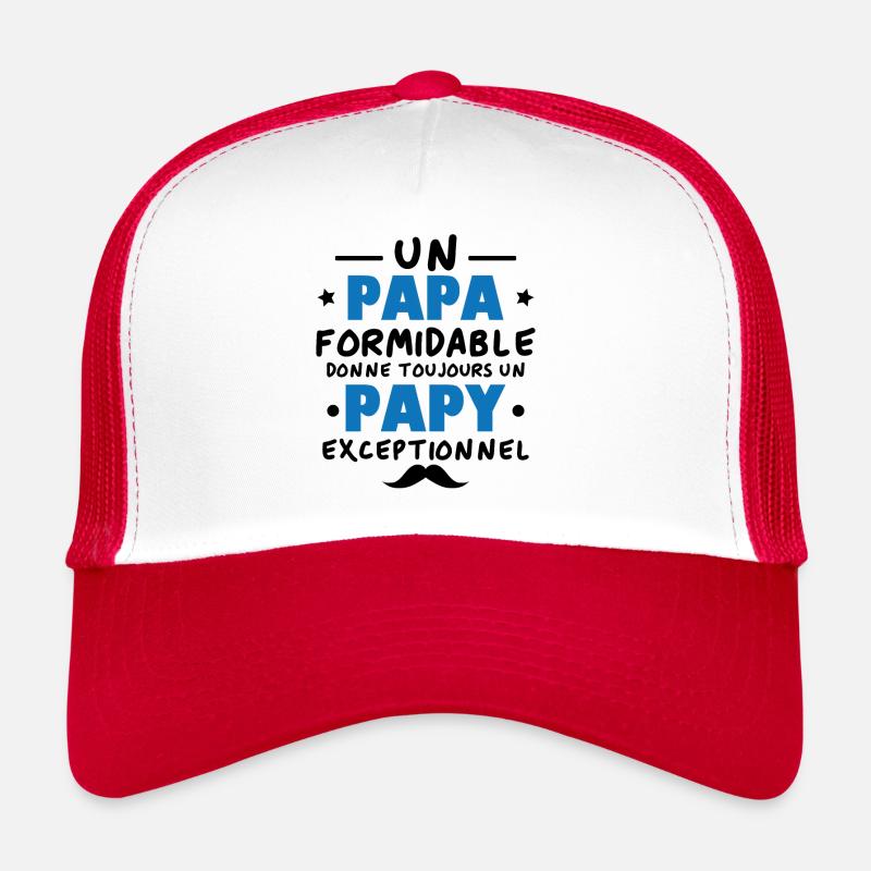 Papa formidable donne toujours papy exceptionnel Casquette trucker 