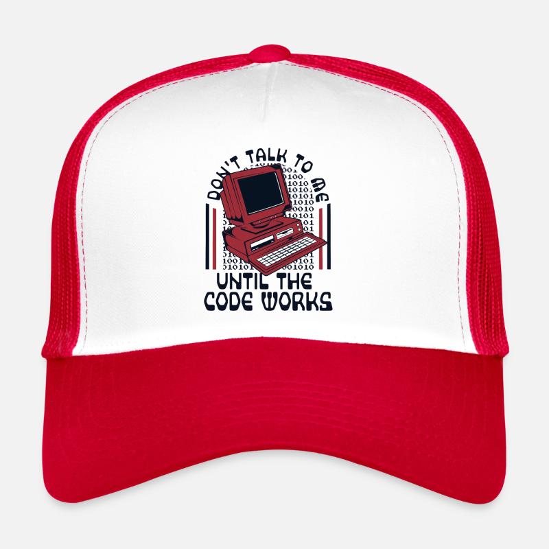 Until The Code Works Softwareingenieur Coder Trucker Cap