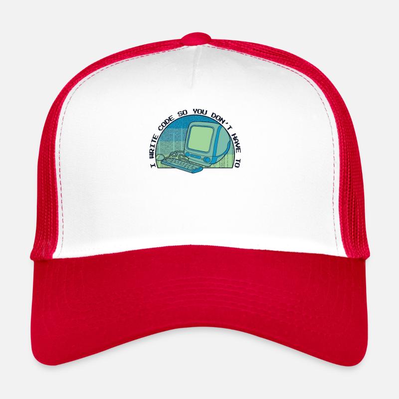 I Write Code So You Don't Have To Developer Trucker Cap