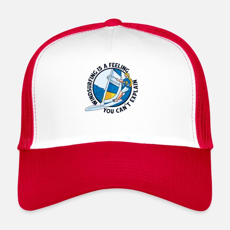 La planche à voile est un surfeur de bien-être Casquette trucker 