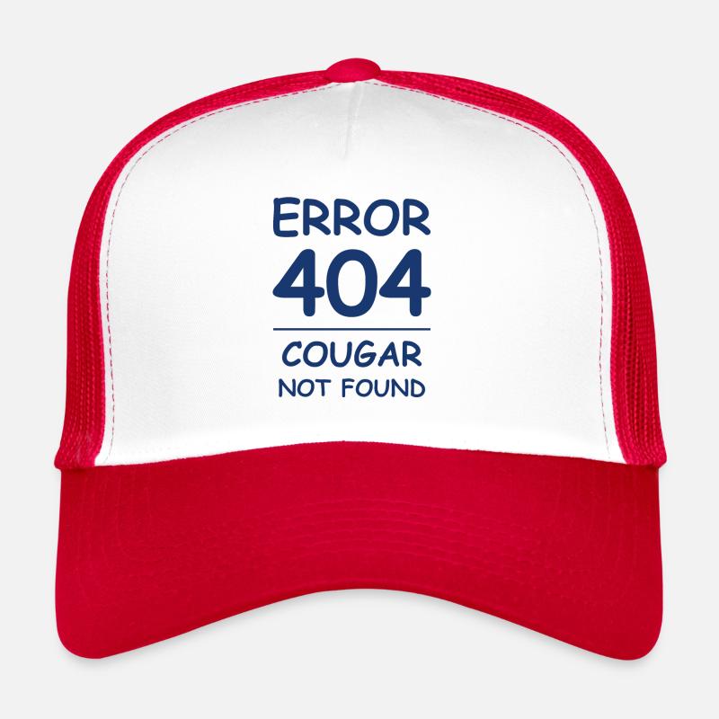 Cougar not found Error 404 Casquette trucker 