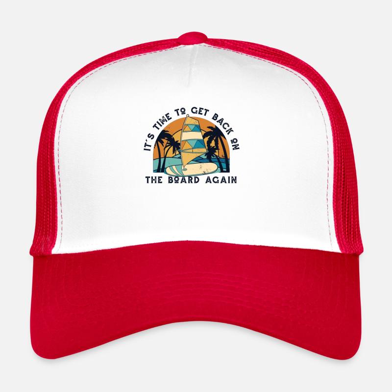 Il est temps de revenir sur la planche Surfer Casquette trucker 