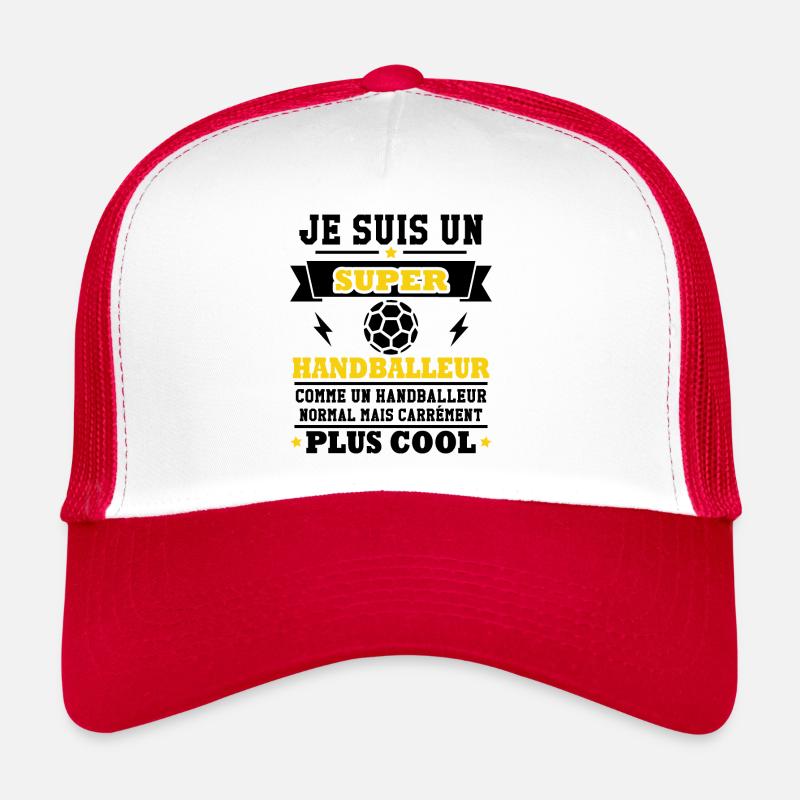 Je suis un super handballeur Casquette trucker 