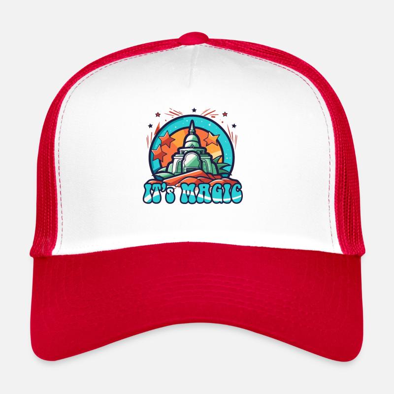 Magisches orientalisches Schloss Trucker Cap
