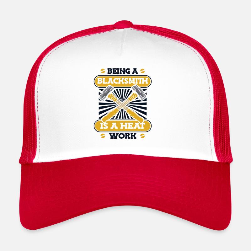 Être forgeron est un forgeron de travail chaud Casquette trucker 