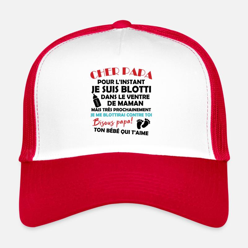Cher papa Casquette trucker 