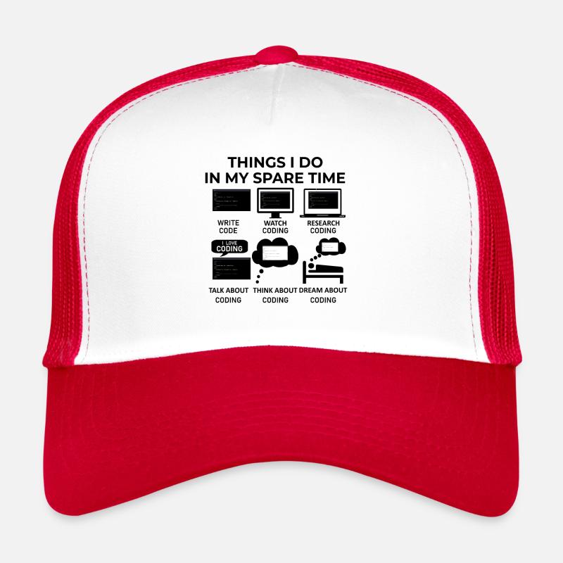 Dinge, die ich in meiner Freizeit mache - Programmieren Trucker Cap