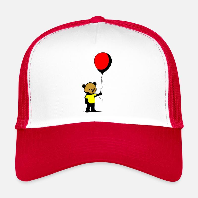 Ein Bär mit Ballon Trucker Cap