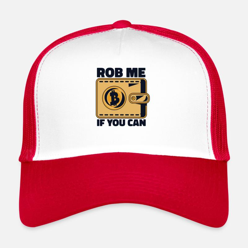 Voléez-moi si vous le pouvez Crypto crypto-monnaie Blockchain Casquette trucker 