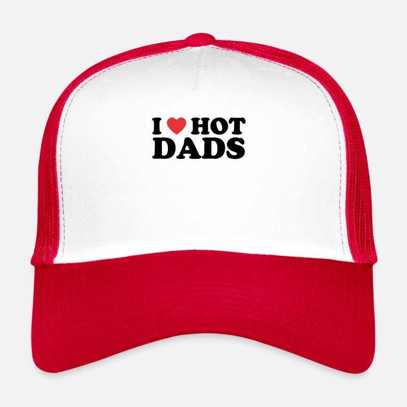 Heiße Papas Liebe Trucker Cap