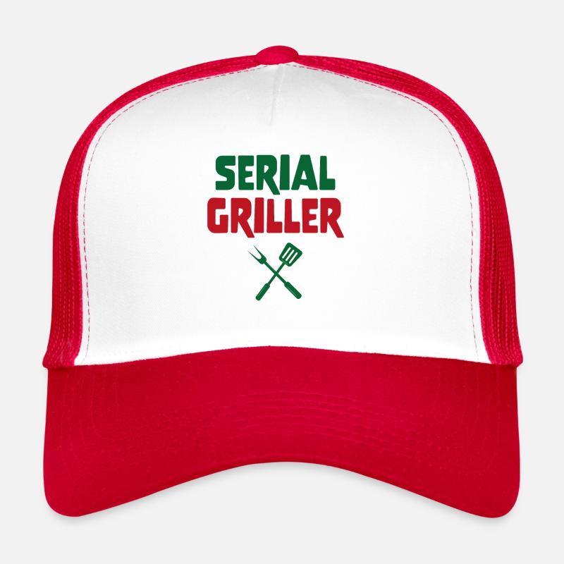 Serial Griller Gift Father BBQ Master Trucker Cap