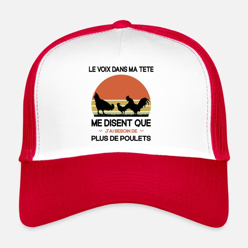 Papys Poules Humour Mamans Poules Casquette trucker 