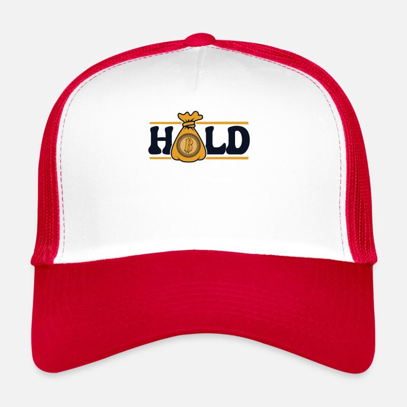Détenir Crypto Crypto Crypto Blockchain Crypto Casquette trucker 