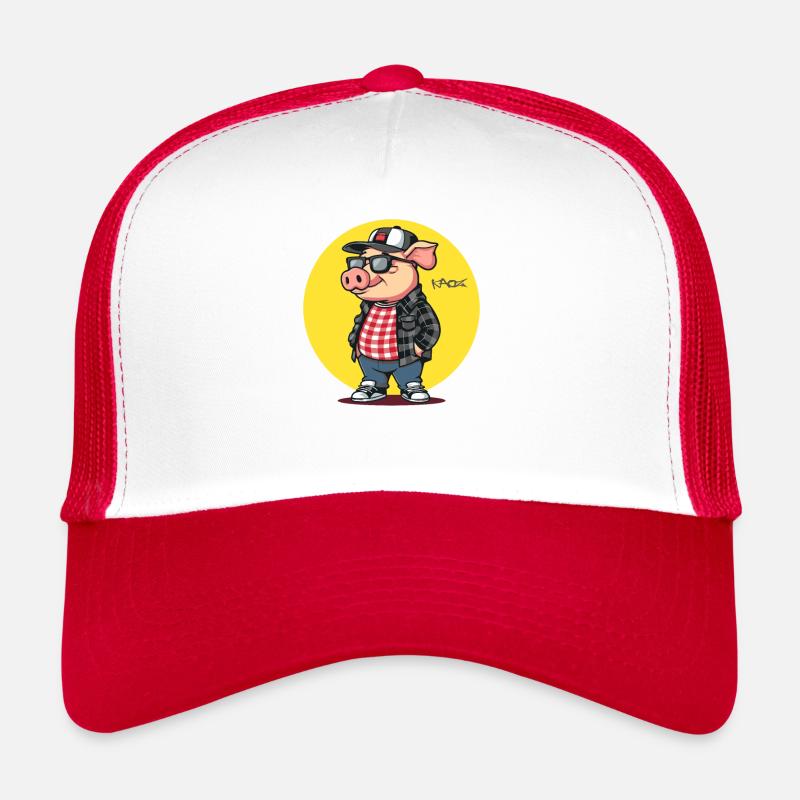 Cool Friday dans un style décontracté : Pig Casquette trucker 
