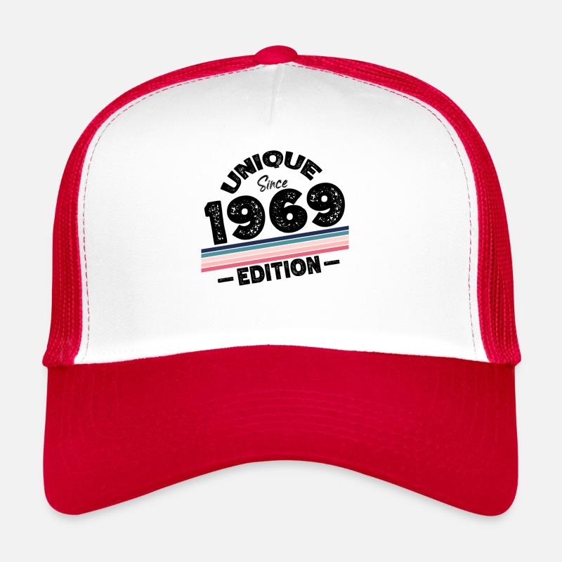 Unique Since 1969 Edition Birthday Vintage 1969 Trucker Cap