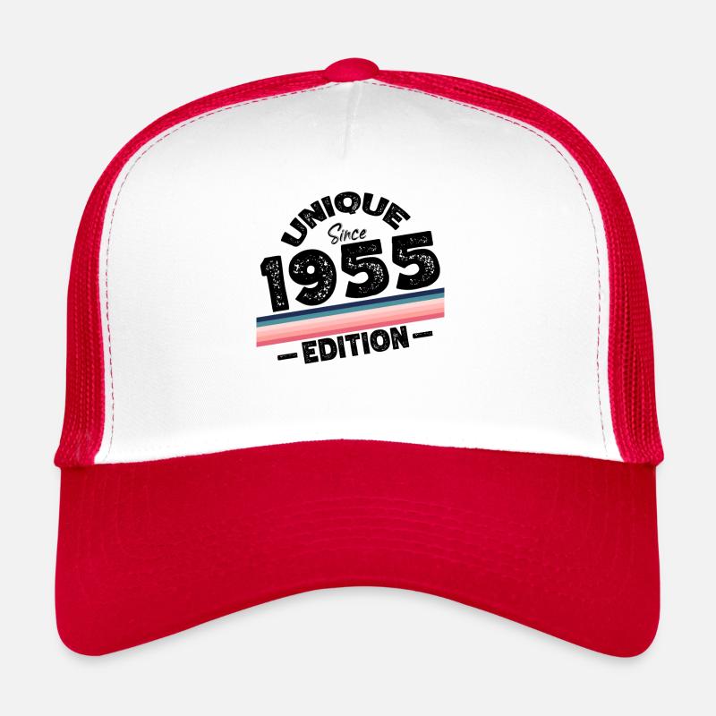 Unique Since 1955 Edition Birthday Vintage 1955 Trucker Cap