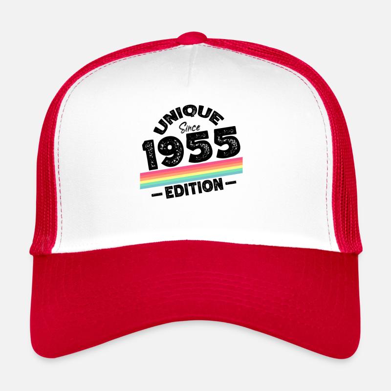Unique Since 1955 Edition Birthday Vintage 1955 Trucker Cap