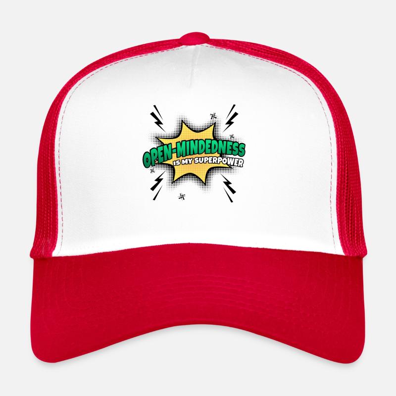 L’ouverture d’ est mon trait de caractère Casquette trucker 