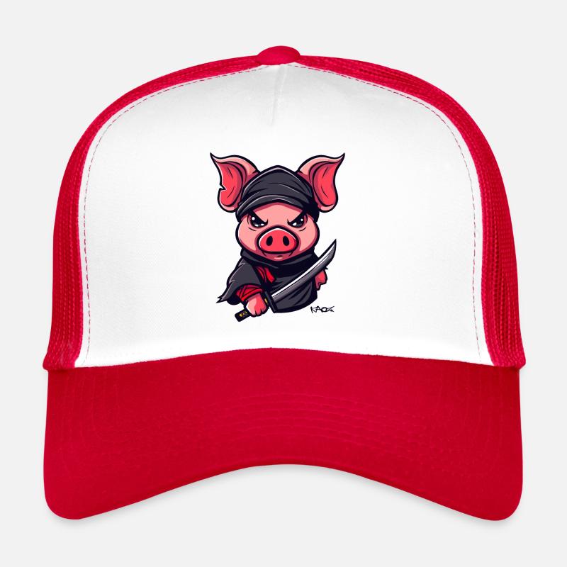 Cochon Ninja Casquette trucker 