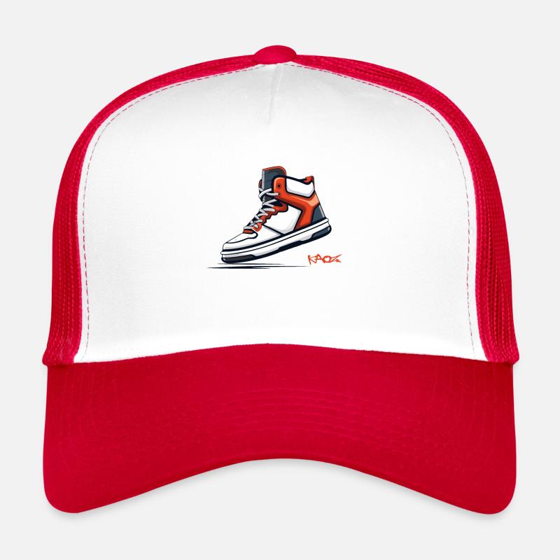 Fan de baskets Turnschuh Casquette trucker 