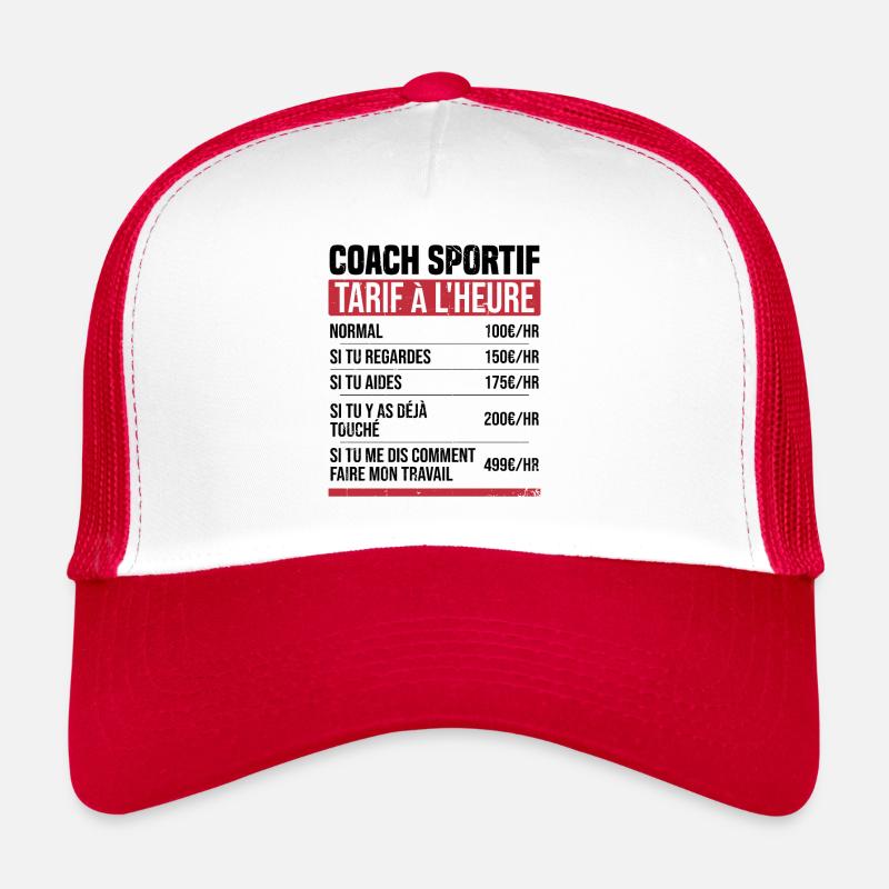 Personal trainer hourly rate humor gift idea Trucker Cap