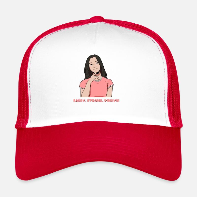 Philippinen Filipina Flagge Dalagang I Geschenk Trucker Cap