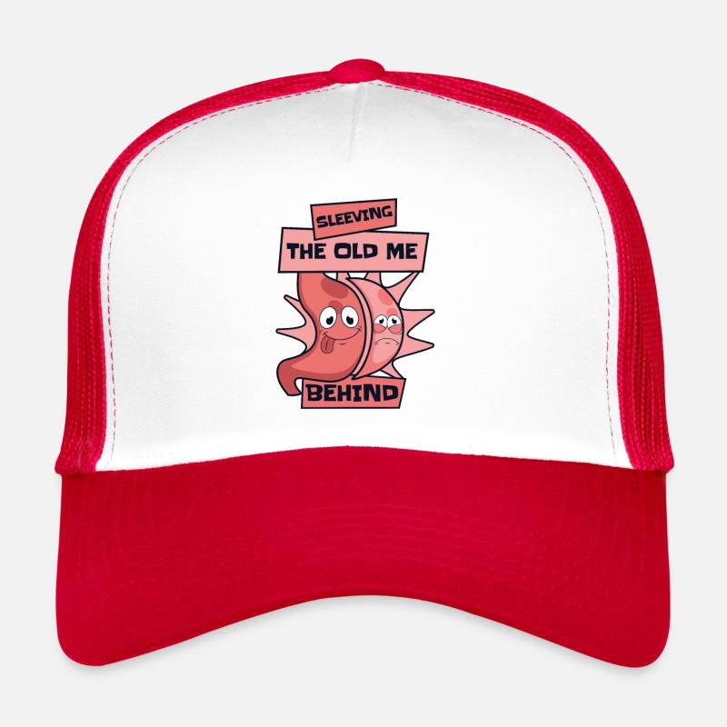 Sleeving The Old Me Behind Gastric Bypass Gastric Trucker Cap