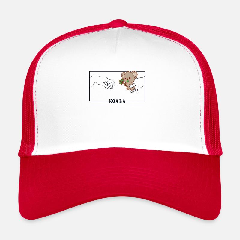 Michelangelo Schöpfung von Adam Koala Koalabär Trucker Cap