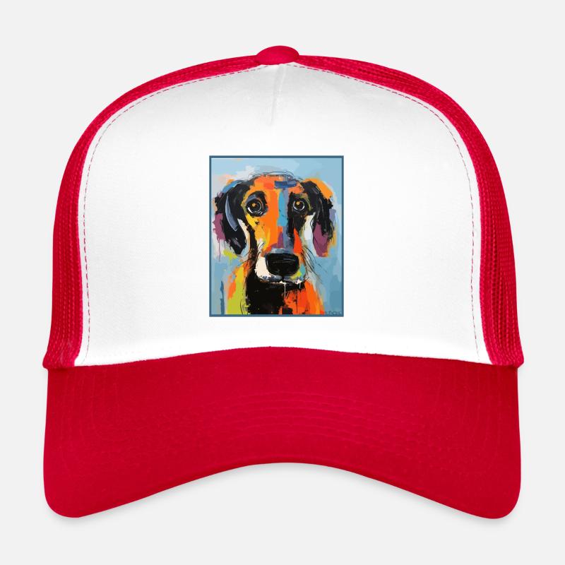 Un chien doux et adorable Casquette trucker 