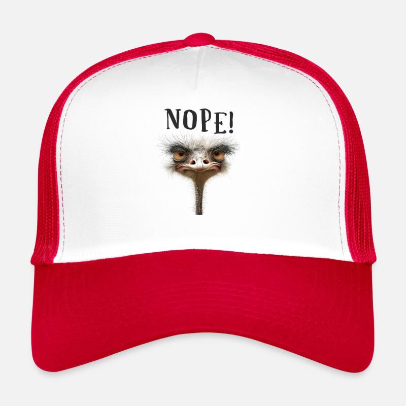 Nope! - Vogel Strauss Trucker Cap