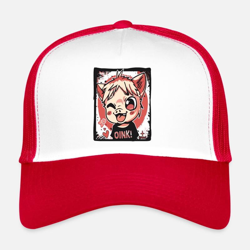 Coquin petit cochon d’enfants d’anime, Oink ! Casquette trucker 