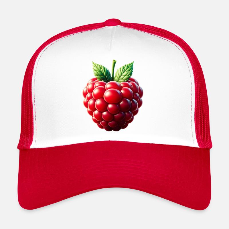 Raspberry Trucker Cap