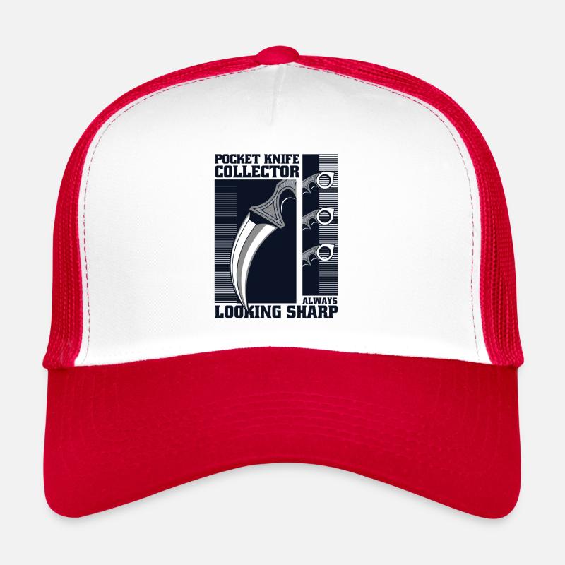 Always Looking Sharp Butcher Knife Lover Knife Trucker Cap