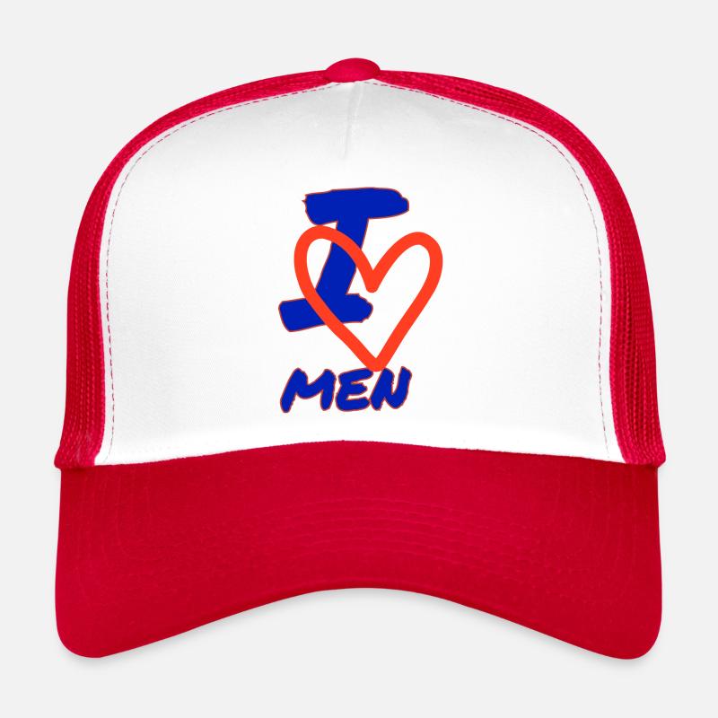 J’aime les hommes Casquette trucker 