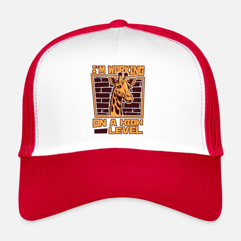Ich arbeite an einer hochrangigen afrikanischen Giraffidae Trucker Cap