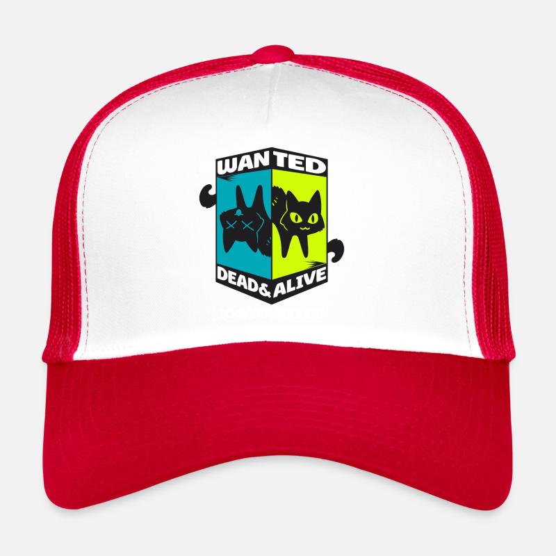 Physics Quantum Nerd Dead Alive Schrödinger's Cat Trucker Cap