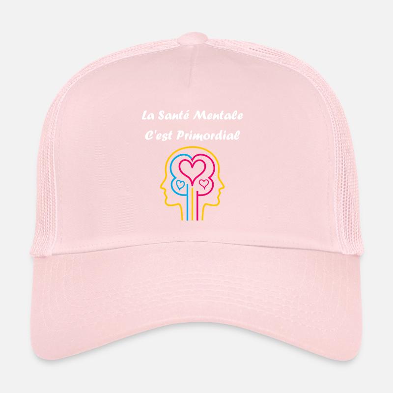 sensibilisation santé mentale Casquette trucker 