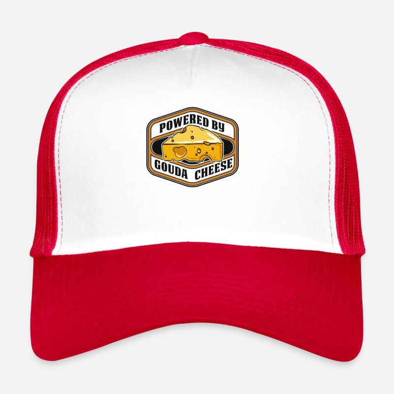 Propulsé par le fromager Gouda Queso Lover Gouda Casquette trucker 