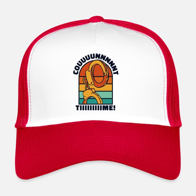 Garde de prison Retro Count Time Casquette trucker 