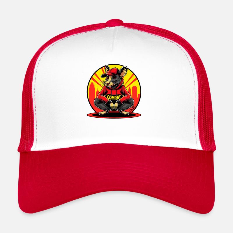 Parodie : Camarade communiste Comrat le Rat Casquette trucker 