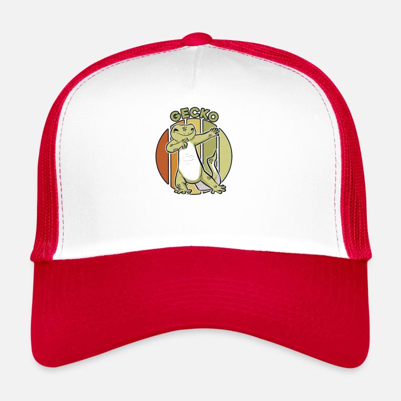 Eidechse Gekkota Kronengecko Experte Leopardgecko Trucker Cap