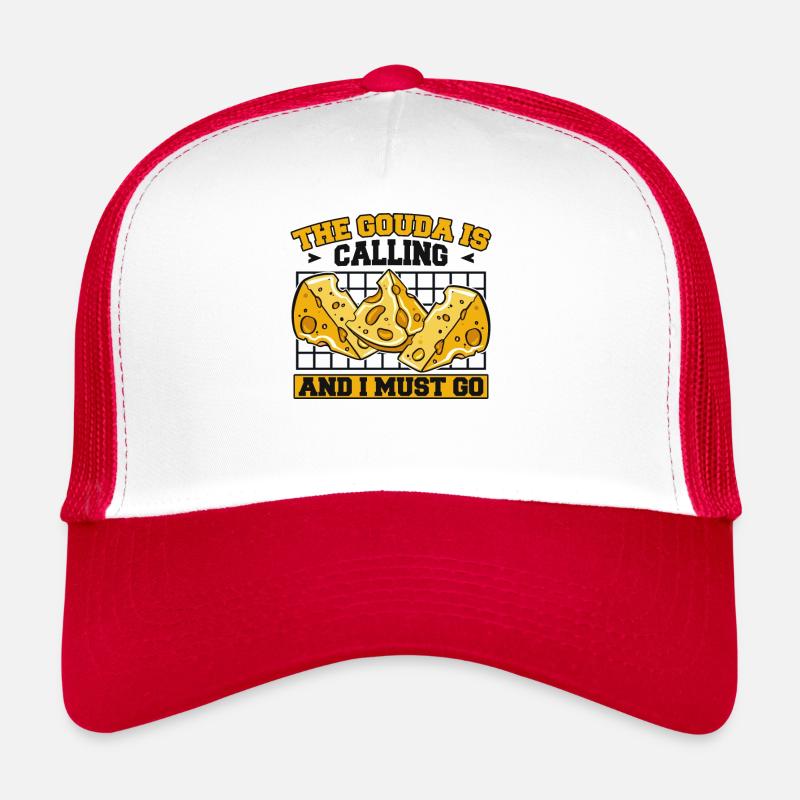Gouda ruft und ich muss gehen Maker Queso Gouda Trucker Cap