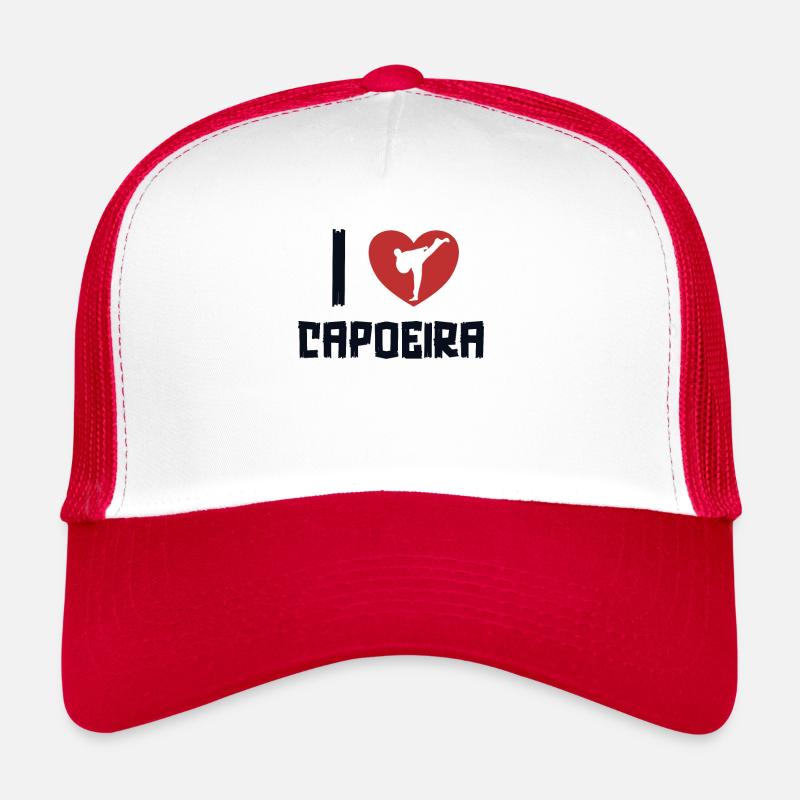 J’aime la Capoeira Ginga Capoeirista Danse Capoeira Casquette trucker 