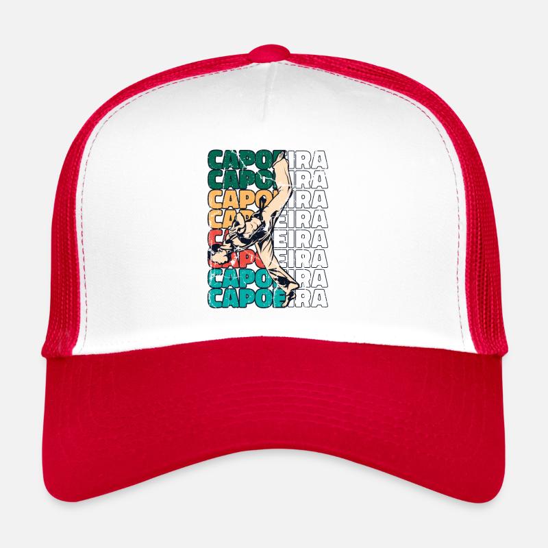 Texte Capoeira Rétro Ginga Capoeirista Danse Casquette trucker 