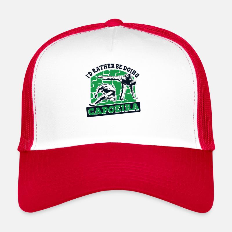 Ich würde lieber Capoeira Capoeirista Ginga machen Trucker Cap