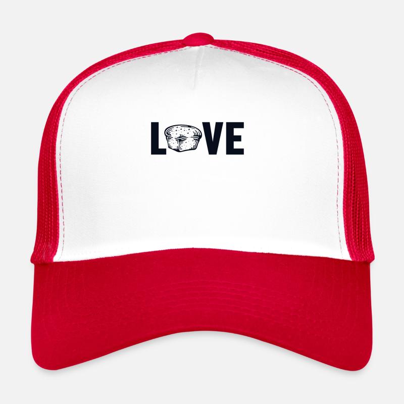 Love Bread Dough Bread Maker Bread Queen Lover Trucker Cap