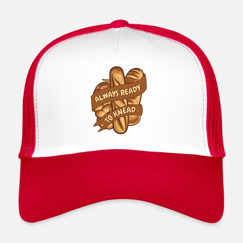 Always Ready To Knead Bread Maker Bread Dough Trucker Cap