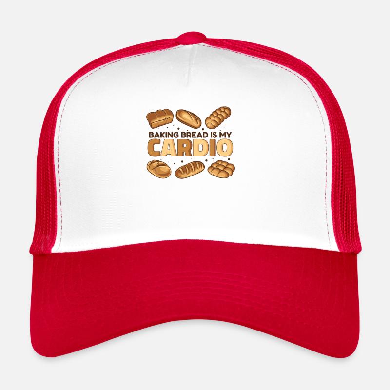 Baking Bread Is My Cardio Bread Dough Lover Bread Trucker Cap
