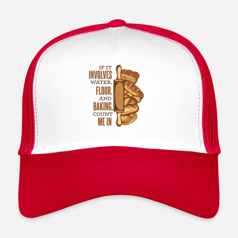 Count Me In Bread Dough Bread Maker Bread Queen Trucker Cap